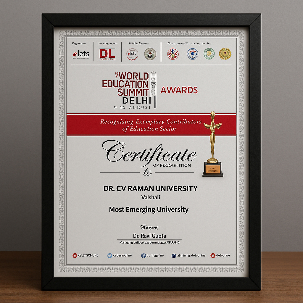 Dr. C.V. Raman University Bihar